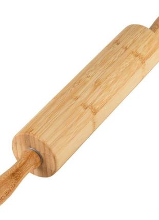 Качалка ernesto из бамбука для равномерной раскатки теста3 фото