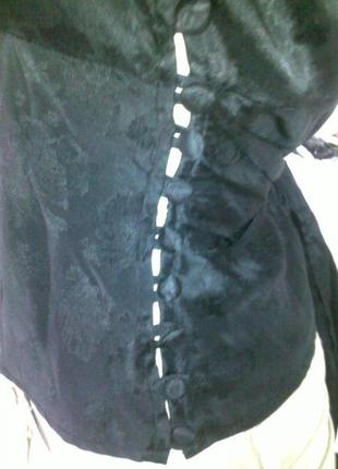 See by chloe чорна блузка найтонший шовк р 42-443 фото