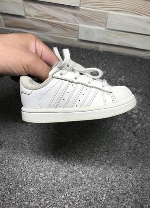 Кроссовки adidas superstar infant. оригинал4 фото