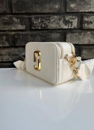 Жіноча сумка marc jacobs white 2