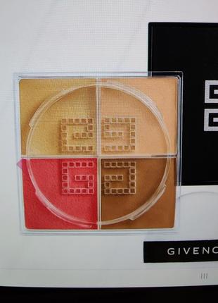 givenchy set  prisme libre рассыпчатая пудра для лица6 фото