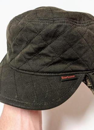 Barbour stanhope вощеная теплая кепка шапка для охоты активного отдыха2 фото
