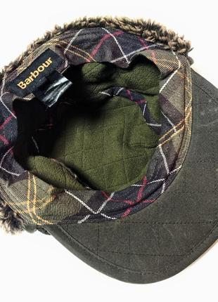 Barbour stanhope вощеная теплая кепка шапка для охоты активного отдыха4 фото