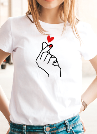 Жіноча футболка з принтом1 фото
