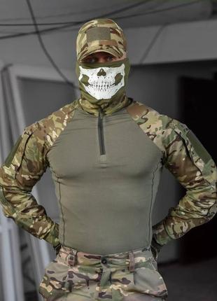 Чоловічий військовий демісезонний бойовий костюм якісний комплект 3 в 1 мультикам усі розміра для зсу3 фото