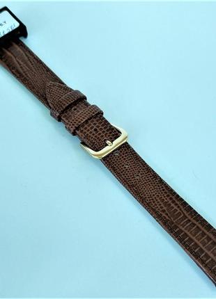 16 мм кожаный ремешок для часов condor 343.16.02 коричневый ремешок на часы из натуральной кожи8 фото