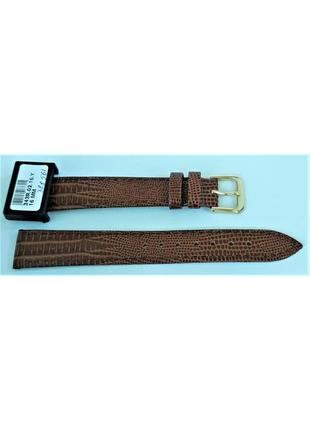 16 мм кожаный ремешок для часов condor 343.16.02 коричневый ремешок на часы из натуральной кожи3 фото
