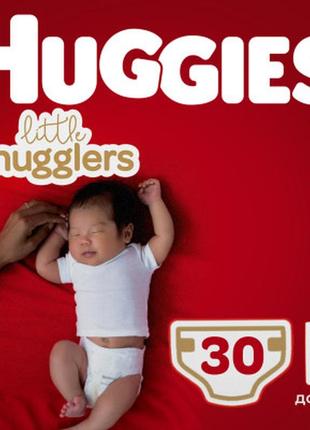 Підгузки huggies little snugglers (до 3 кг) 30 шт (36000673302)1 фото