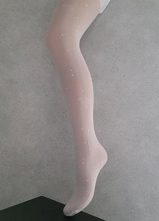 Колготи капронові білі
