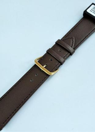 22 мм шкіряний ремінець для годинника condor 340.22.02 коричневий ремінець на годинник з натуральної шкіри10 фото
