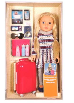 Лялька з аксесуарами для подорожей