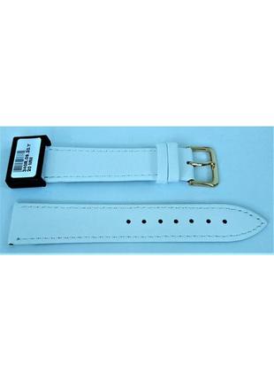 20 мм кожаный ремешок для часов condor 340.20.09 белый ремешок на часы из натуральной кожи3 фото