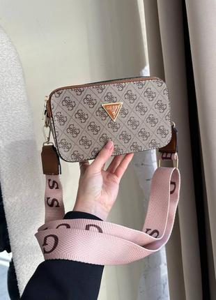 Сумка жіноча guess snapshot гес кросбоді