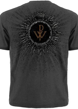 Футболка powerwolf "metal is religion" (graphite t-shirt), размер s2 фото