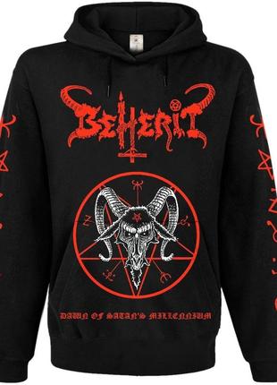 Худі beherit "dawn of satan’s millenium", розмір l