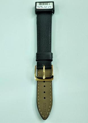 20 мм шкіряний ремінець для годинника condor 525l.20.01 чорний ремінець на годинник з натуральної шкіри9 фото