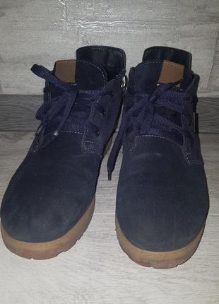 Замшевые демо ботинки