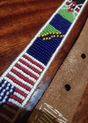 Ремінь з бісером. 9
