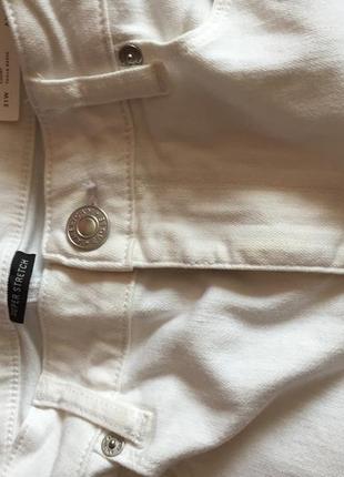 Нові білі джинси р-р 46-48.7 фото