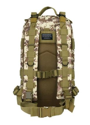 Рюкзак тактический dominator shadow 30l sand pixel-camouflage molle-система крепленый снаряжения5 фото