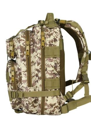 Рюкзак тактический dominator shadow 30l sand pixel-camouflage molle-система крепленый снаряжения4 фото