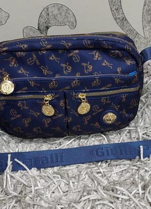 Шикарная женская сумка giulia pieralli  синяя1 фото