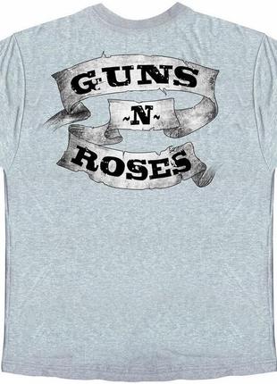 Футболка guns'n'roses (череп), размер l2 фото