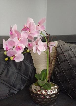 Вазон орхідея штучний1 фото