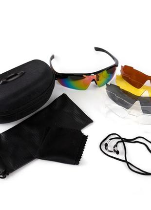Тактические поляризационные очки со сменными линзами, баллистические очки 5 в 12 фото