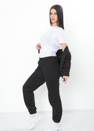 Спортивні штани жіночі, спортивні джогери для жінок, спортивні брюки чорні, бежеві8 фото