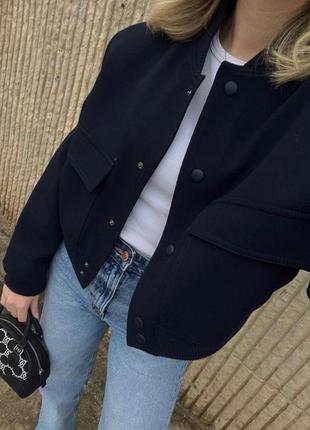 Бомбер куртка zara