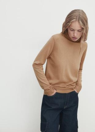 Massimo dutti стильний гольф з шерсті та кашеміра розмір с3 фото