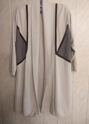 Кардиган в мелкий рубчик 52-54 турция