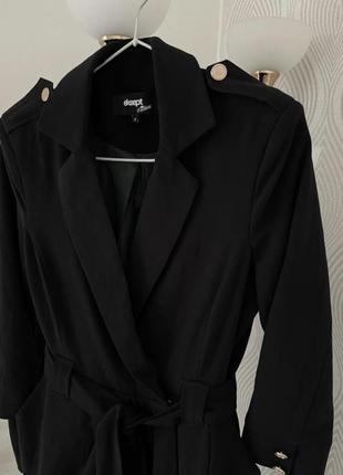 Класична чорна міні сукня жакет у розмірі s від eksept3 фото