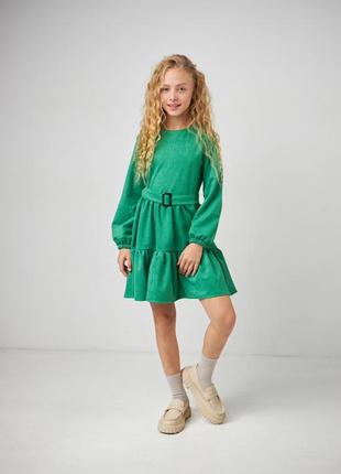 Платье зеленое, фиолетовое, морская волна 🌊1 фото