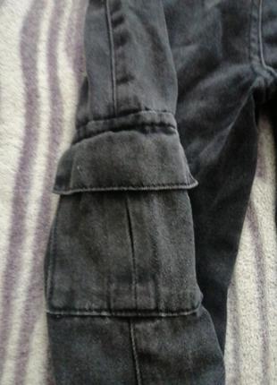 Широкі джинси карго3 фото