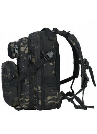 Рюкзак тактический dominator velcro 30l black multitarn износостойкий 100% полиэстер 600d4 фото