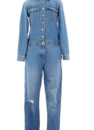 Denim co. джинсовый новый комбинезон, стильный комбез, костюм, джинсы