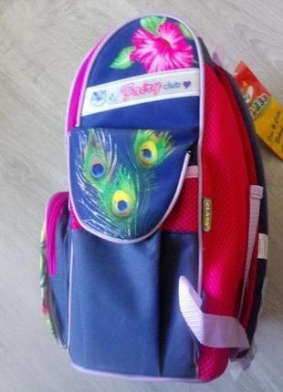 Ранець-рюкзак шкільний каркасний class "fairy flower" для дівчинки4 фото