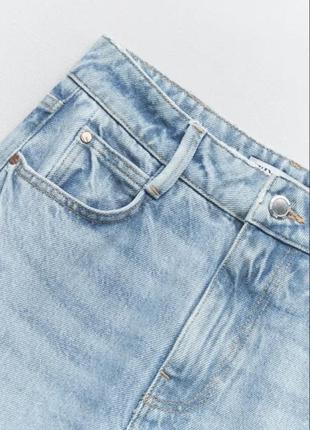 Прямые джинсы zara straight fit6 фото
