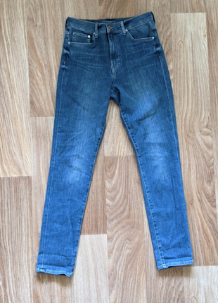 Skinny &denim w30 l30 висока посадка