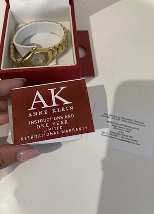 Жіночий вінтажний  годинник anne klein6 фото