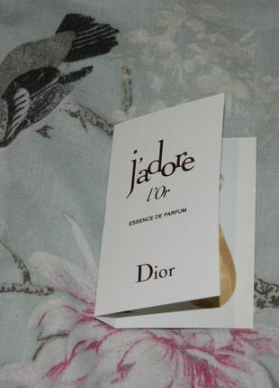 Парфуми для жінок dior j'adore l'or 1 мл1 фото