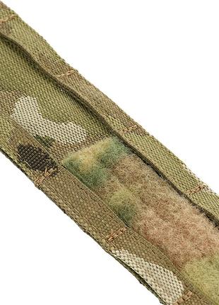 Ремінь m-tac range belt cobra buckle multicam, из тонкой стропы,  с внешней липучкой, из нейлоновых строп6 фото