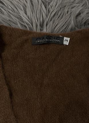 Кардиган шоколадний cassis 2