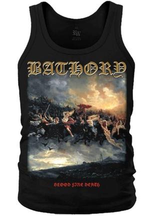 Майка bathory "blood fire death", размер m