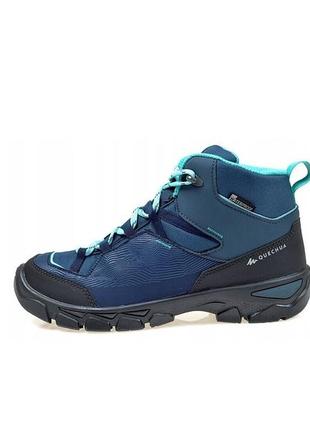 Ботинки quechua waterproof hiking shoes р. 38.
