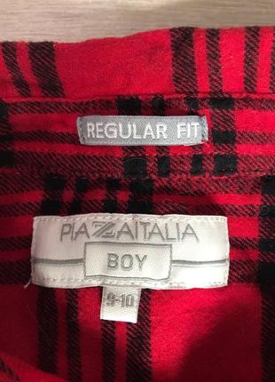 Стильная рубашка от piazzaitalia, 9-10 лет2 фото