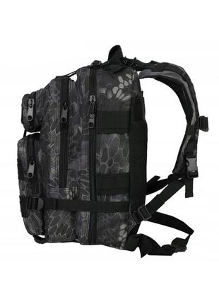 Рюкзак тактический dominator shadow 30l typhoon black molle-система креплений снаряжения3 фото