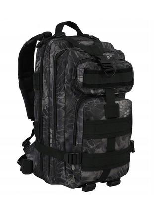 Рюкзак тактический dominator shadow 30l typhoon black molle-система креплений снаряжения2 фото